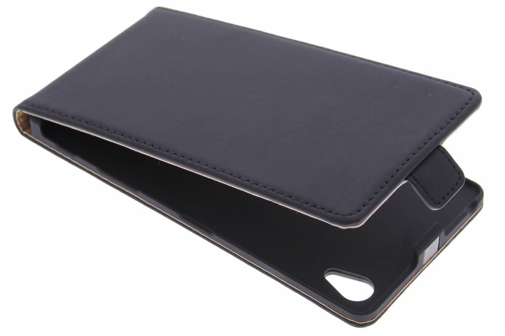 Image of Luxe Flipcase voor de Sony Xperia Z5 Premium - Zwart