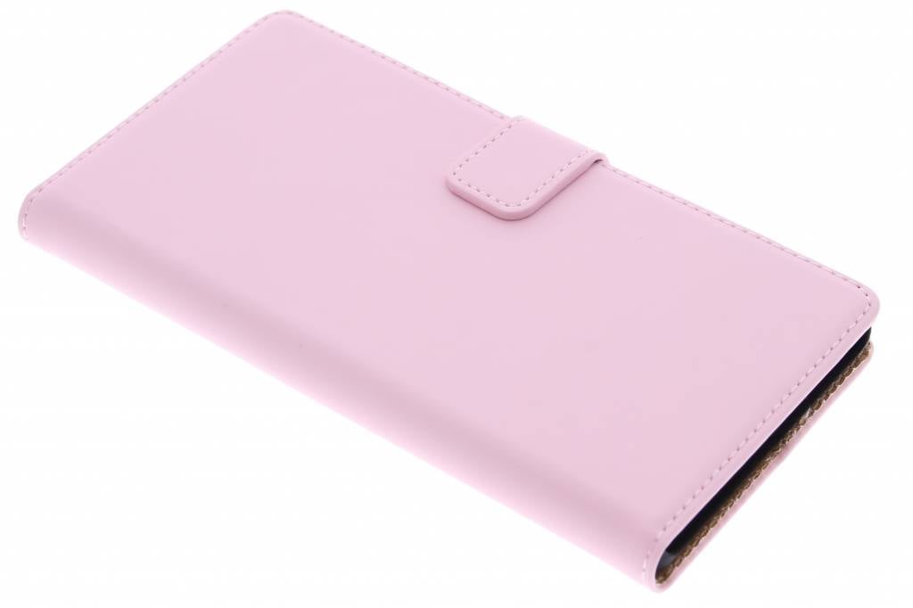 Image of Luxe Book Case voor de Sony Xperia Z5 Premium - Poederroze