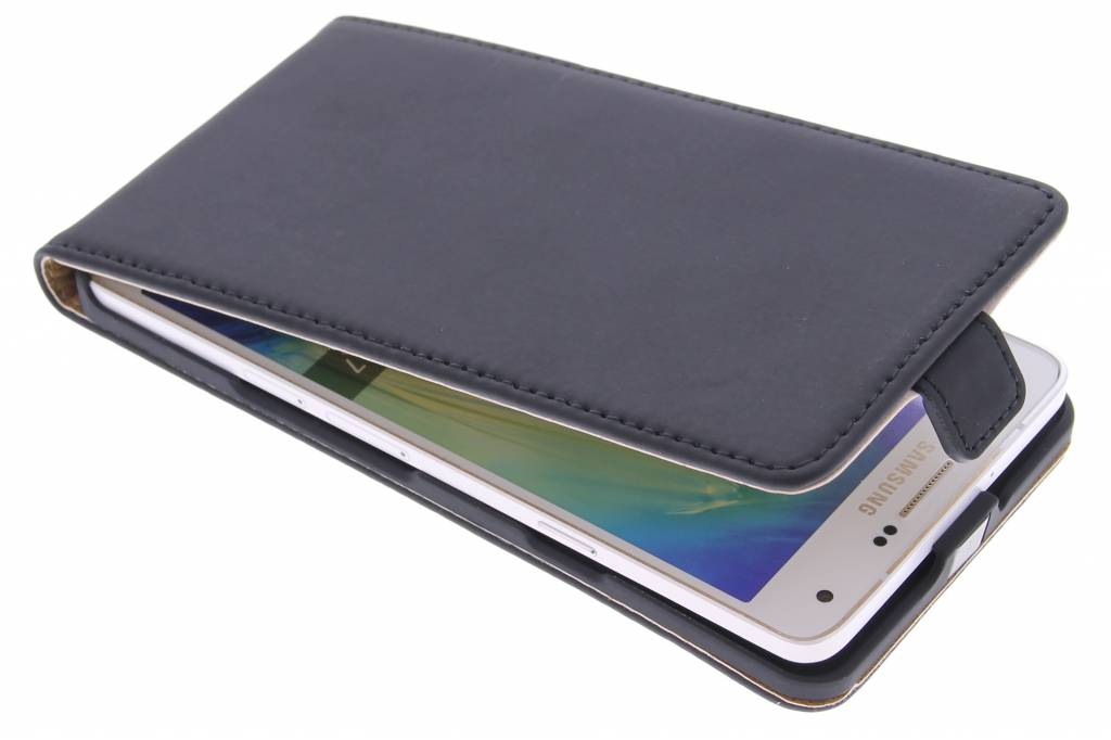 Image of Luxe Flipcase voor de Samsung Galaxy A7 - Zwart