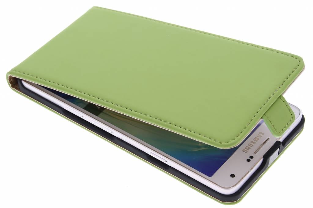 Image of Luxe Flipcase voor de Samsung Galaxy A7 - Groen