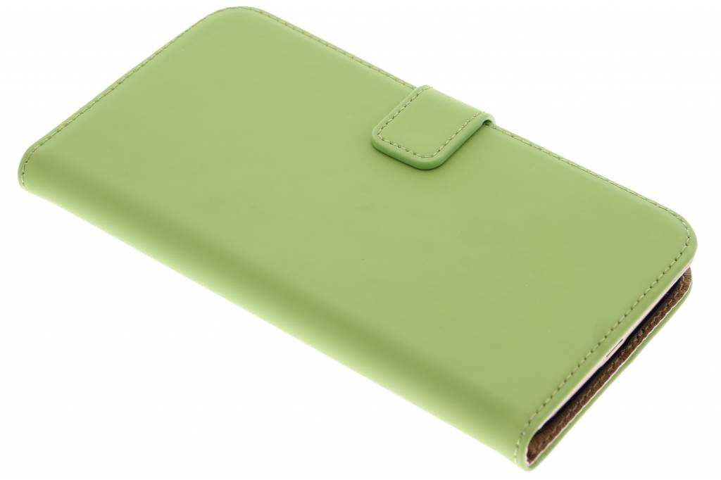 Image of Luxe Book Case voor de Huawei G8 - Groen