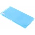 Blauw ultra thin transparant TPU hoesje voor de Sony Xperia Z5 Premium Blauw ultra thin transparant TPU hoesje voor de Sony Xperia Z5 Premium