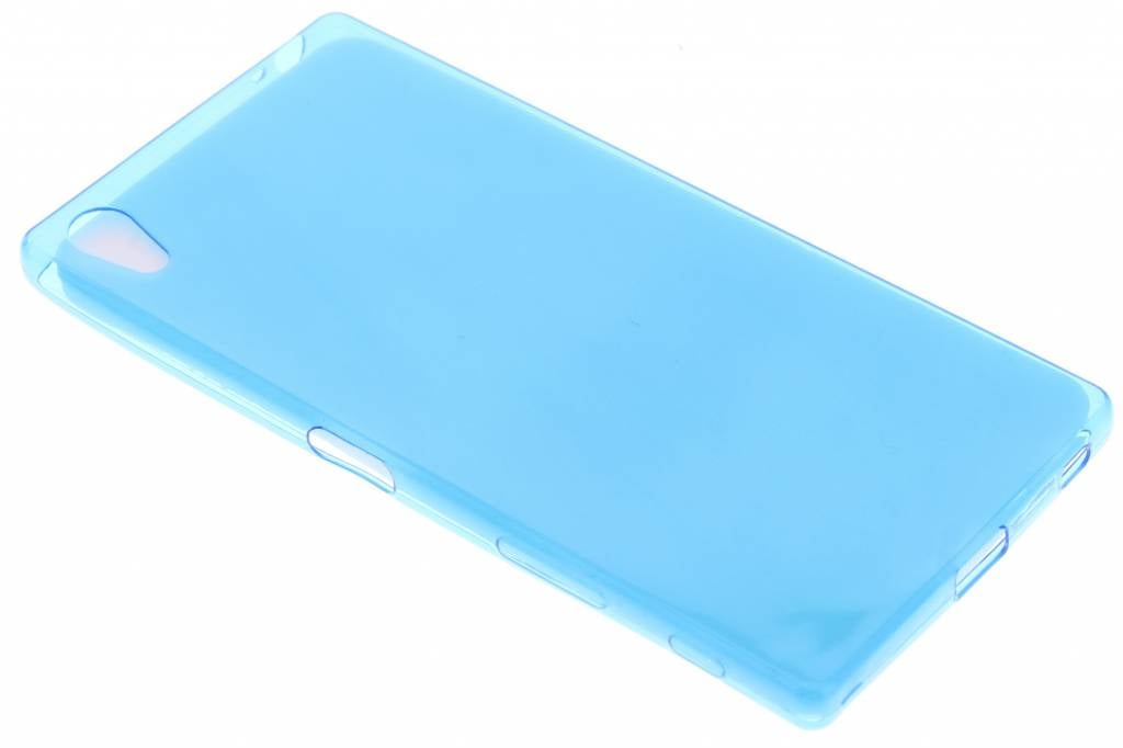 Image of Blauw ultra thin transparant TPU hoesje voor de Sony Xperia Z5 Premium