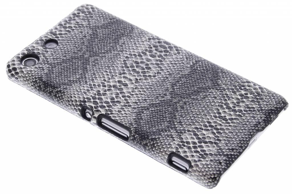 Image of Zwart slangen design hardcase hoesje voor de Sony Xperia M5