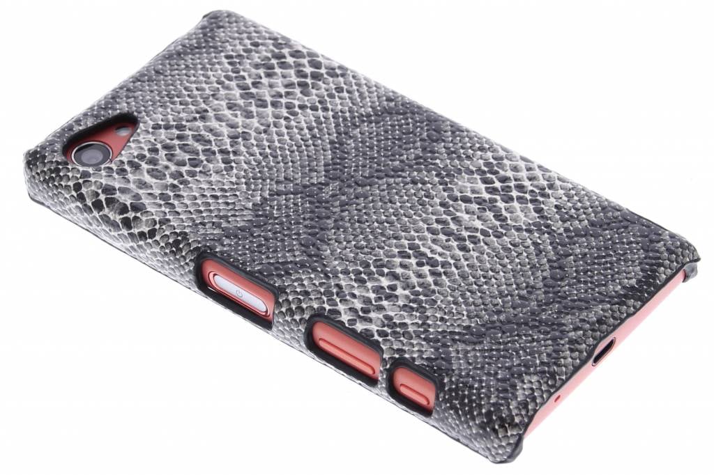 Image of Zwart slangen design hardcase hoesje voor de Sony Xperia Z5 Compact