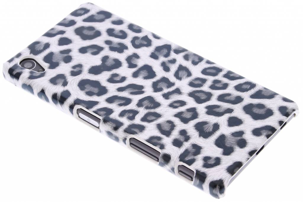 Image of Grijs luipaard design hardcase hoesje voor de Sony Xperia Z5