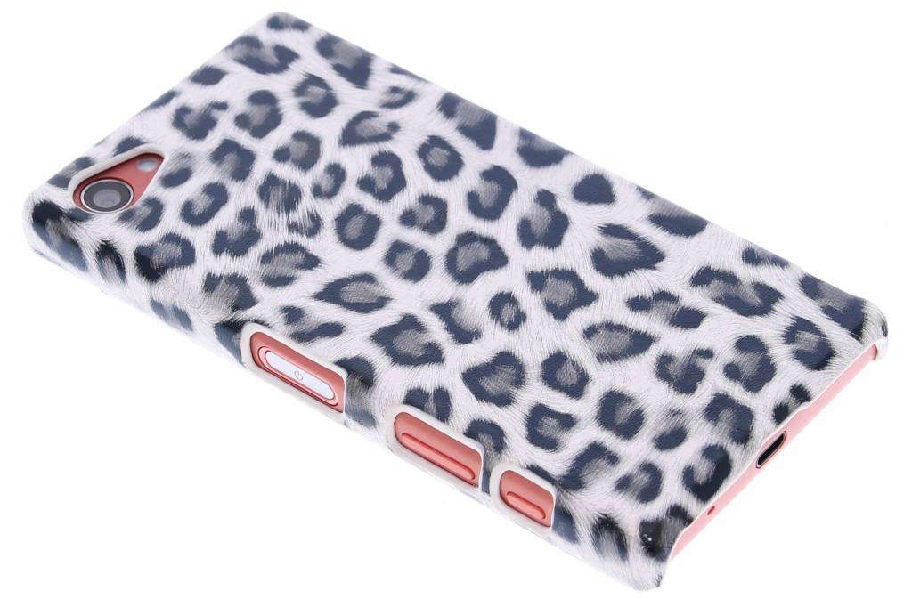 Image of Grijs luipaard design hardcase hoesje voor de Sony Xperia Z5 Compact