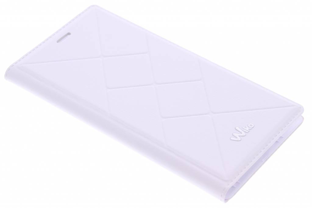 Image of Folio Back Cover Jetlines voor de Wiko Pulp 4G - White
