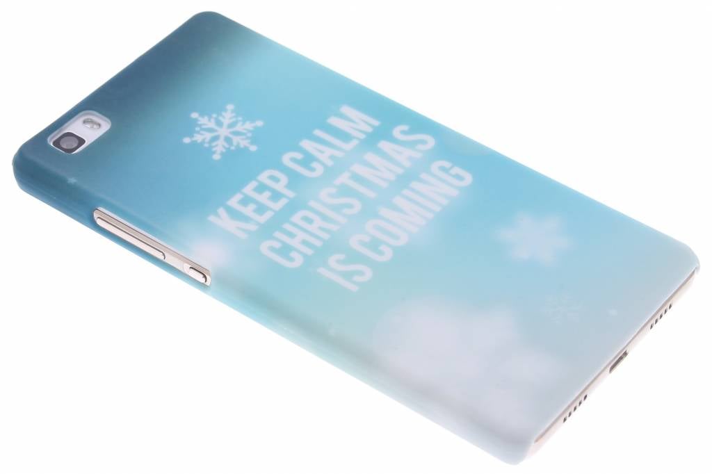 Image of Keep Calm Christmas design hardcase hoesje voor de Huawei P8 Lite