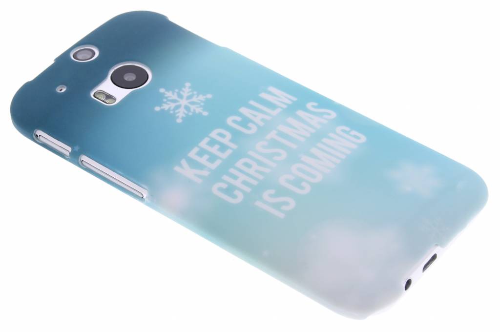 Image of Keep Calm Christmas design hardcase hoesje voor de HTC One M8 / M8s