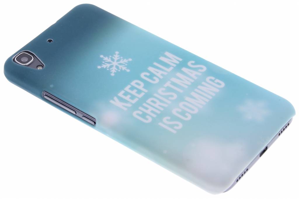 Image of Keep Calm Christmas design hardcase hoesje voor de Huawei Y6