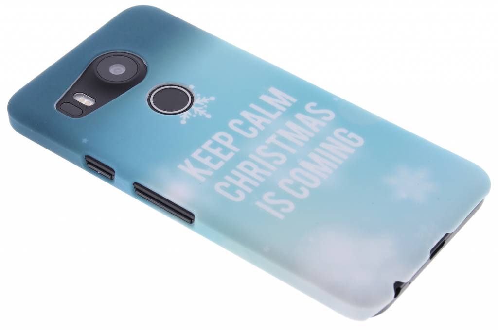 Image of Keep Calm Christmas design hardcase hoesje voor de LG Nexus 5X