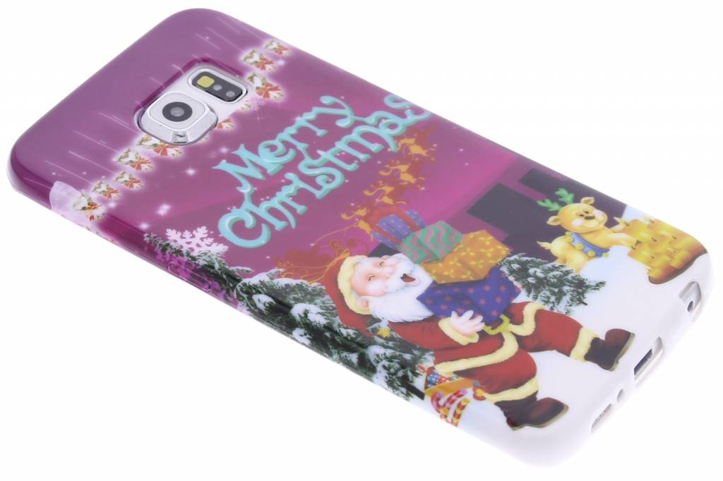 Image of Christmas Edition TPU siliconen hoesje voor de Samsung Galaxy S6 Edge