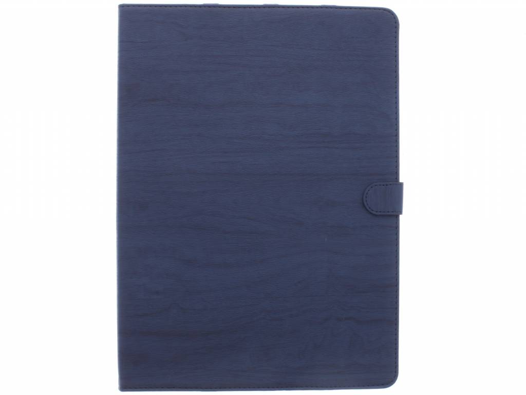 Image of Donkerblauwe hout design tablethoes voor de iPad Pro 12.9