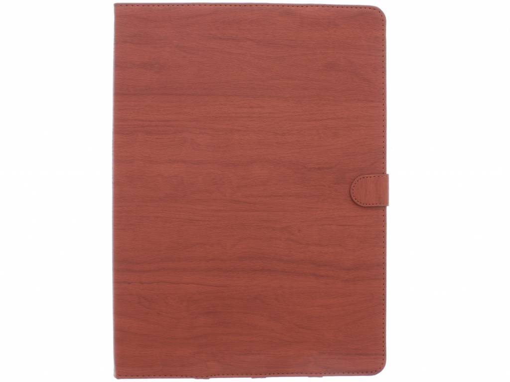 Image of Bruine hout design tablethoes voor de iPad Pro 12.9