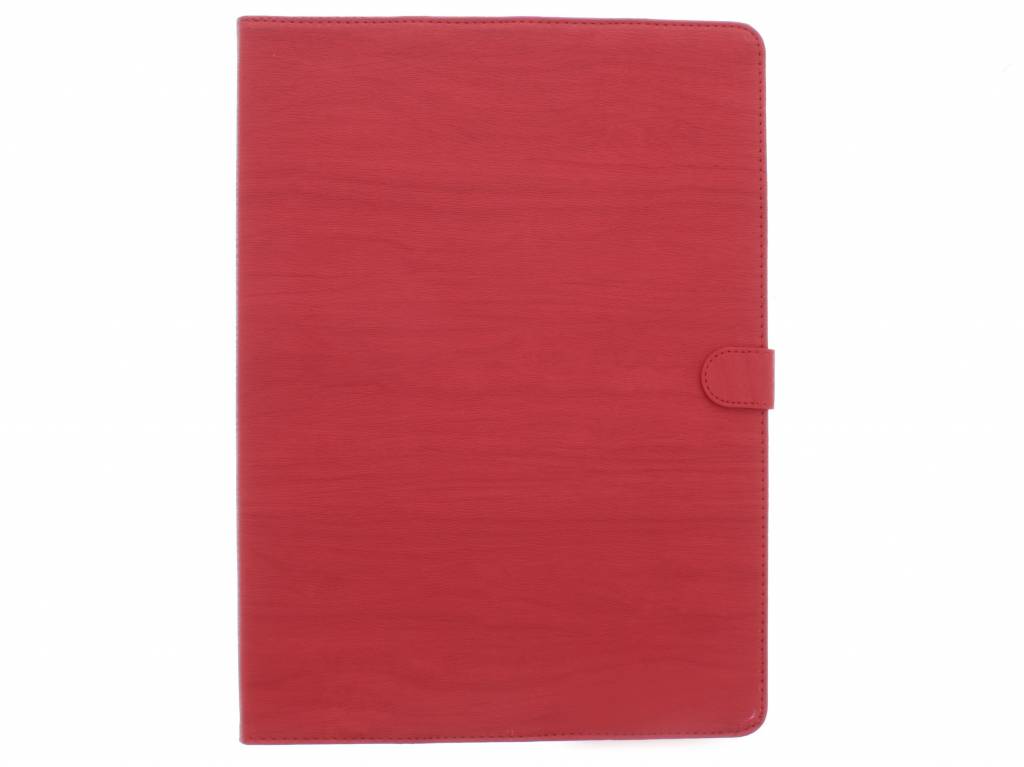 Image of Rode hout design tablethoes voor de iPad Pro 12.9