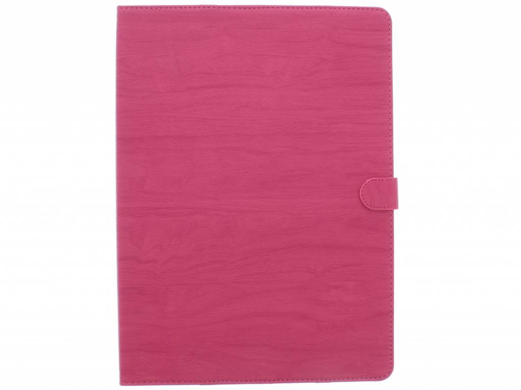 Image of Fuchsia hout design tablethoes voor de iPad Pro 12.9