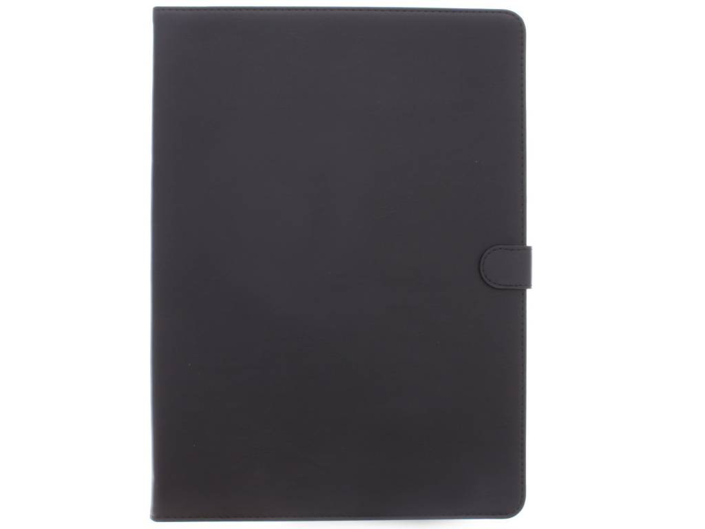 Image of Zwarte luxe leder tablethoes voor de iPad Pro 12.9