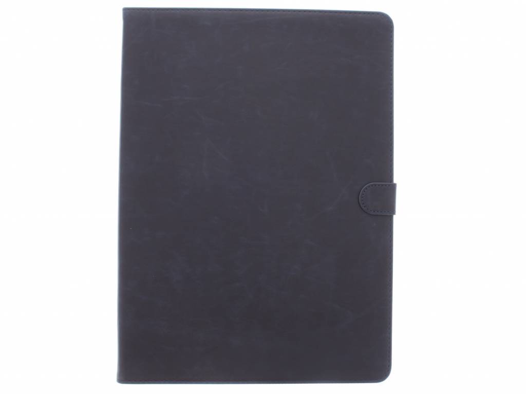 Image of Donkerblauwe luxe leder tablethoes voor de iPad Pro 12.9