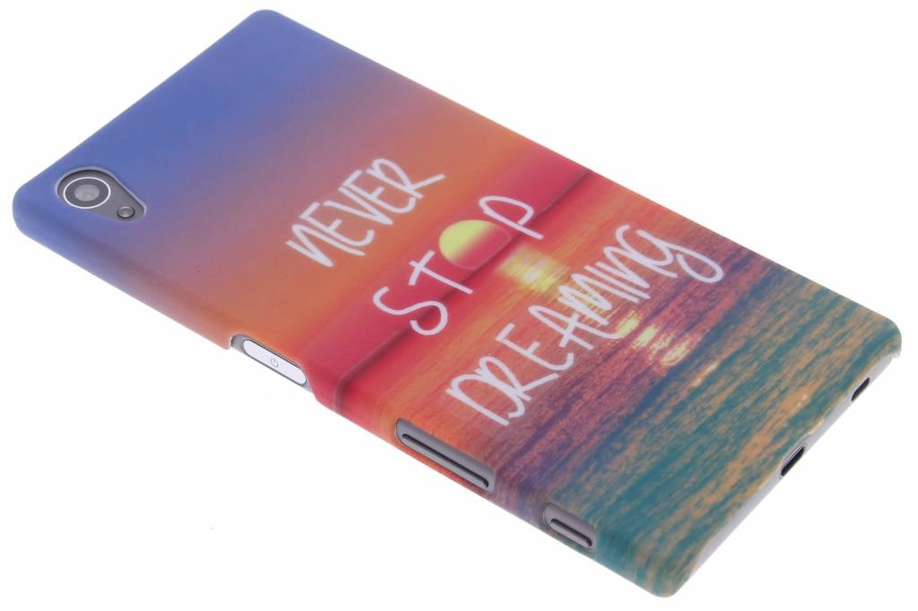 Image of Never stop dreaming design hardcase hoesje voor de Sony Xperia Z5