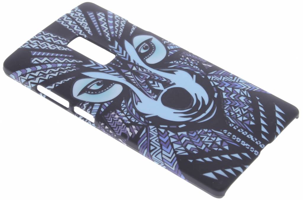 Image of Wolf design hardcase hoesje voor de OnePlus 2