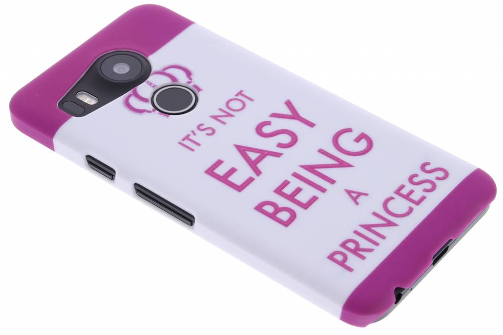 Image of Princess design hardcase hoesje voor de LG Nexus 5X