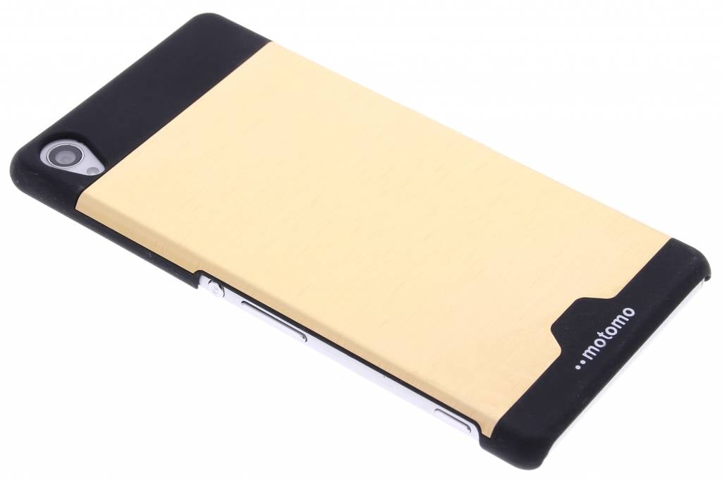 Image of Goud brushed aluminium hardcase hoesje voor de Sony Xperia Z3