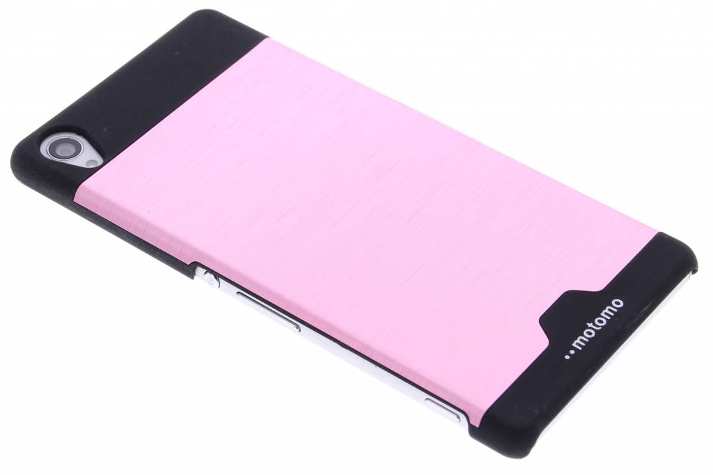 Image of Roze brushed aluminium hardcase hoesje voor de Sony Xperia Z3