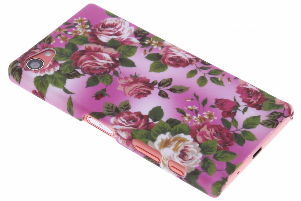 Image of Bloemen design hardcase hoesje voor de Sony Xperia Z5 Compact