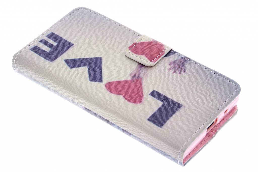 Image of Love design TPU booktype hoes voor de Sony Xperia Z5 Compact