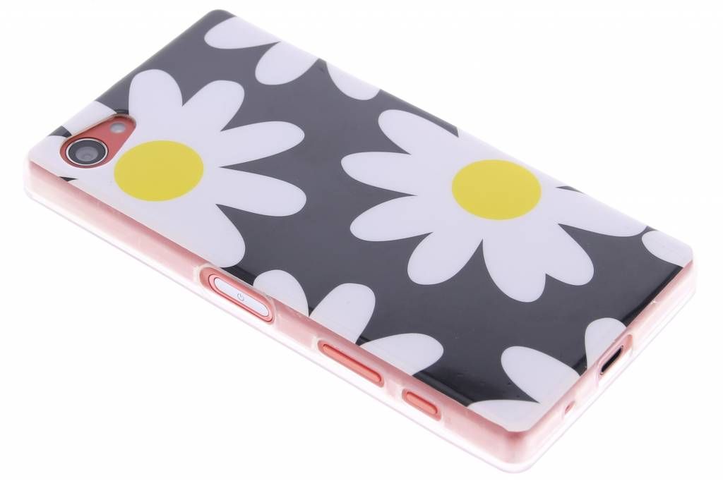 Image of Bloemen design TPU siliconen hoesje voor de Sony Xperia Z5 Compact