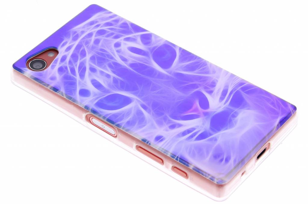 Image of Metallic luipaard design TPU siliconen hoesje voor de Sony Xperia Z5 Compact