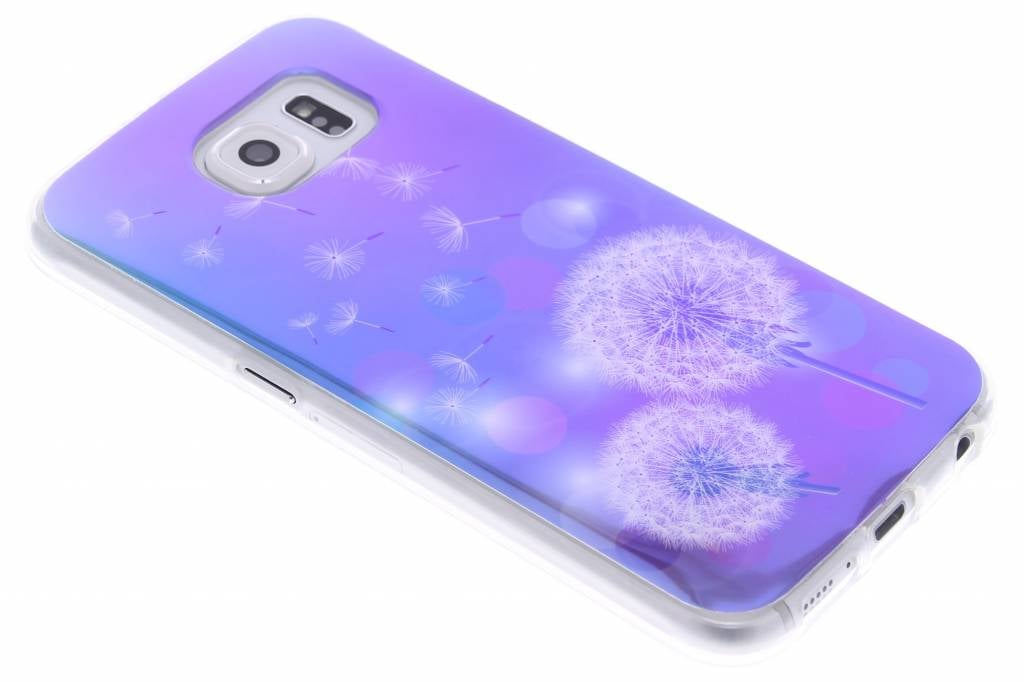 Image of Metallic dandelion design TPU siliconen hoesje voor de Samsung Galaxy S6