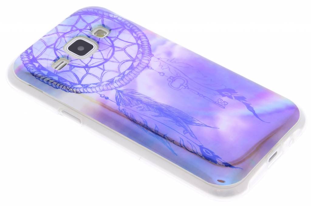 Image of Metallic dromenvanger design TPU siliconen hoesje voor de Samsung Galaxy J1