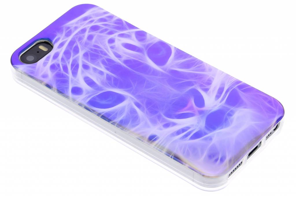 Image of Metallic luipaard design TPU hoesje voor de iPhone 5 / 5s / SE