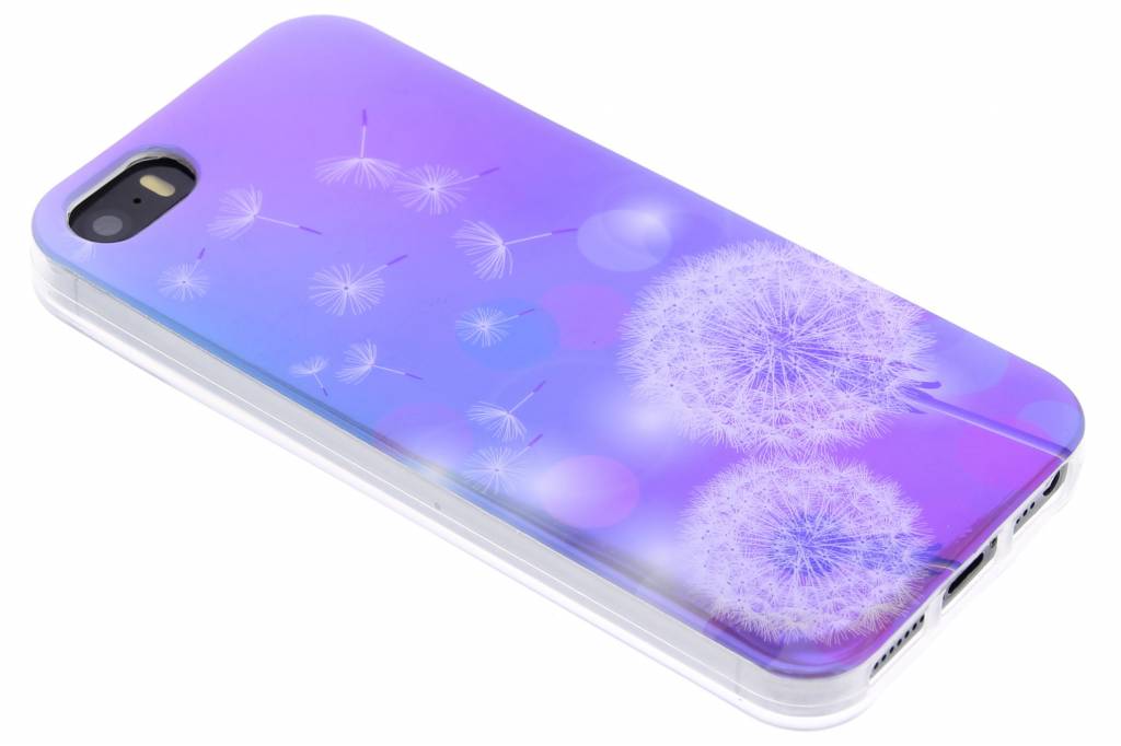 Image of Metallic dandelion design TPU hoesje voor de iPhone 5 / 5s / SE