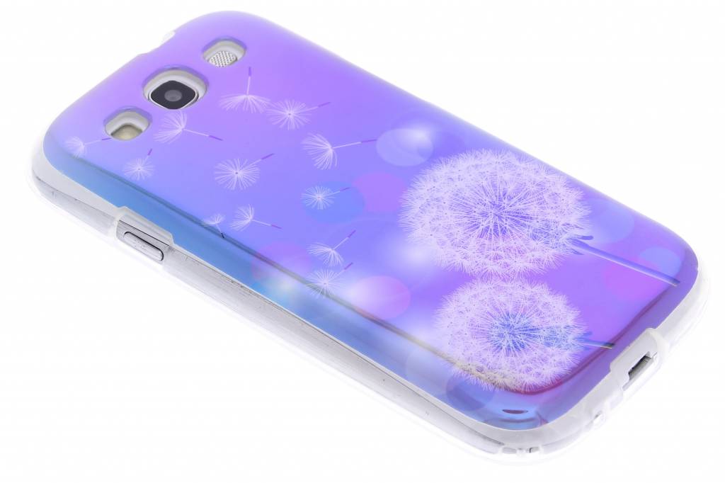 Image of Metallic dandelion design TPU siliconen hoesje voor de Samsung Galaxy S3 / Neo