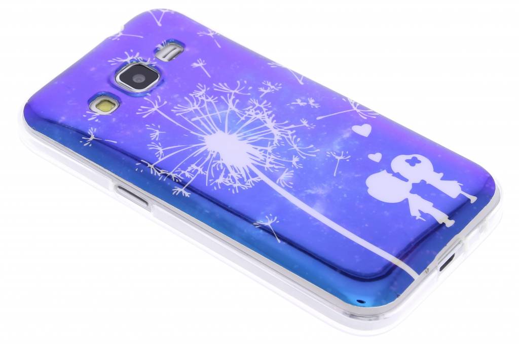 Image of Metallic dandelion design TPU hoesje voor de Samsung Galaxy Core Prime