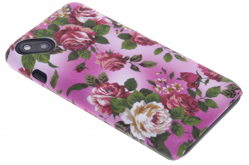 Image of Bloemen design hardcase hoesje voor de Wiko Sunset 2