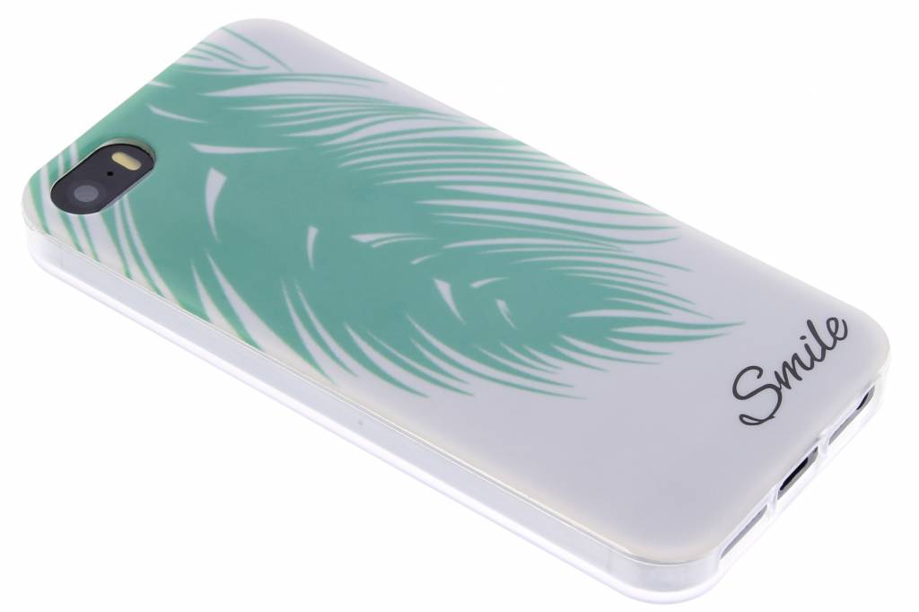 Image of Smile design TPU siliconen hoesje voor de iPhone 5 / 5s / SE