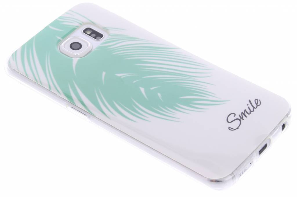 Image of Smile design TPU siliconen hoesje voor de Samsung Galaxy S6 Edge