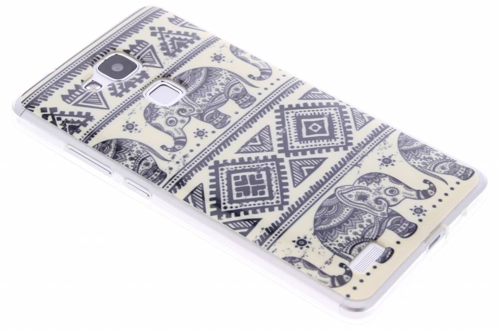 Image of Olifant design TPU siliconen hoesje voor de Huawei Ascend Mate 7