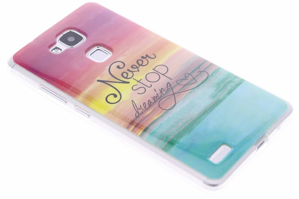 Image of Dreaming design TPU siliconen hoesje voor de Huawei Ascend Mate 7