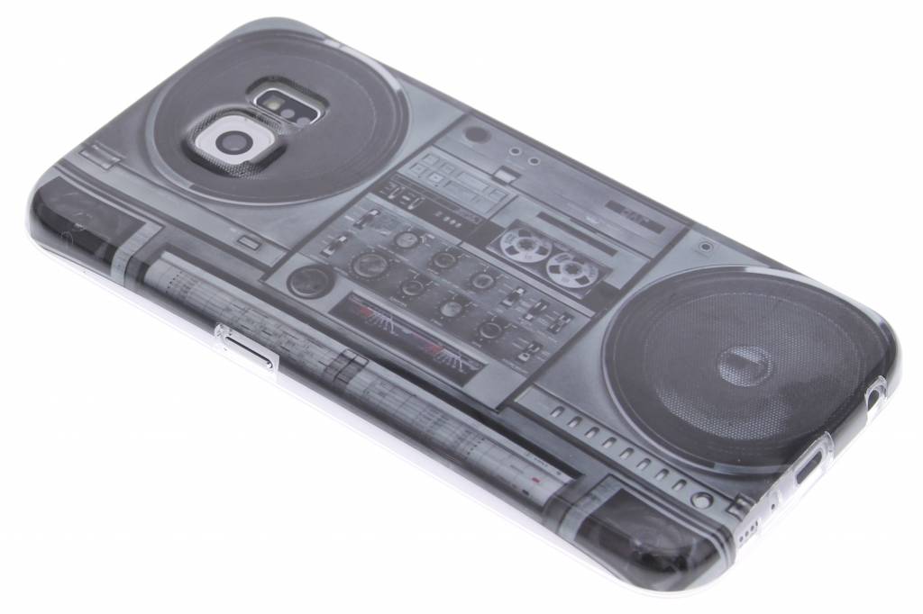 Image of Radio design TPU siliconen hoesje voor de Samsung Galaxy S6