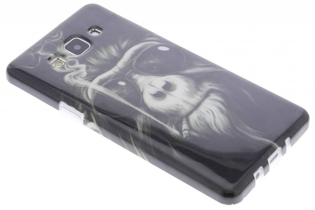 Image of Smoking monkey design TPU siliconen hoesje voor de Samsung Galaxy A5