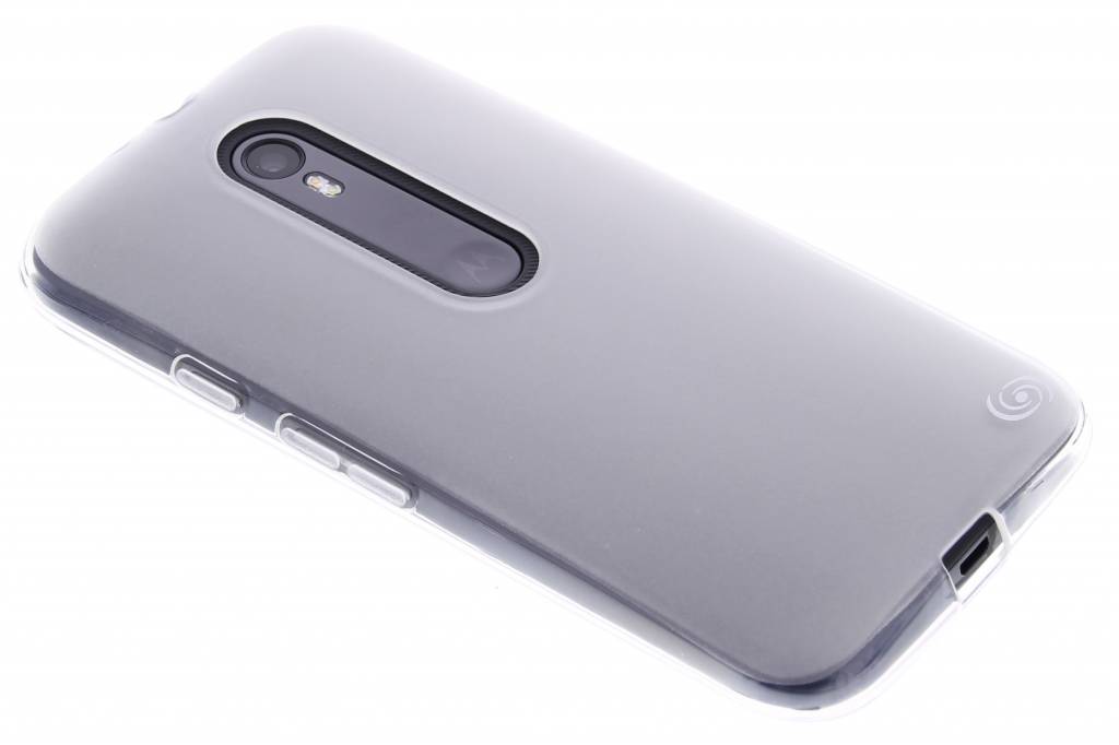 Image of Pixel TPU Case voor de Motorola Moto G 3rd Gen 2015 - Transparent