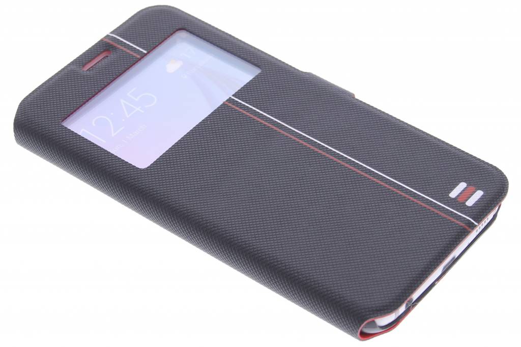 Image of Custodia Techno Case voor de Samsung Galaxy S6 - Black/Red