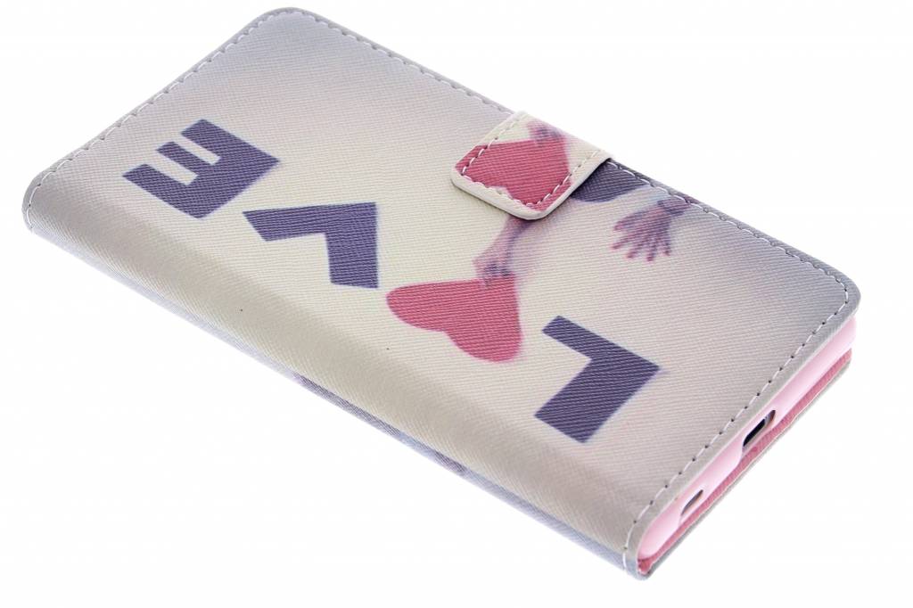 Image of Love design TPU booktype hoes voor de Sony Xperia Z5