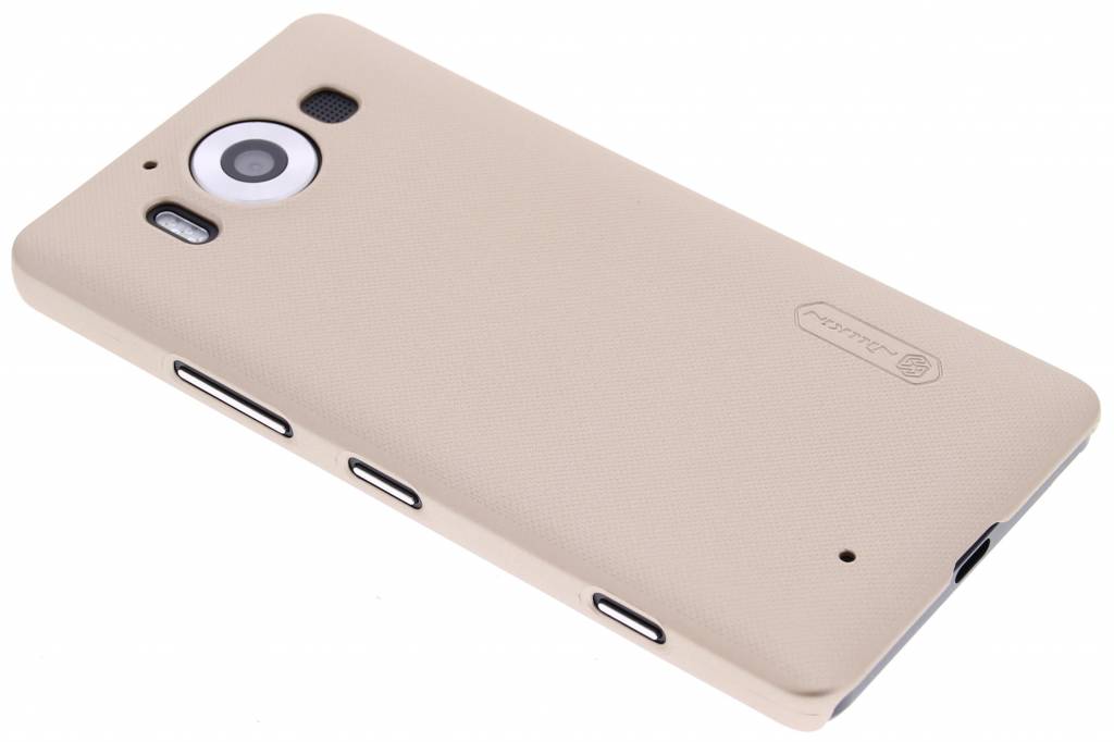 Image of Frosted Shield hardcase hoesje voor de Microsoft Lumia 950 - Goud