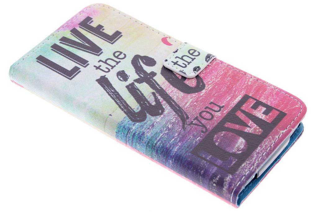 Image of Live the life design TPU booktype hoes voor de Acer Liquid Z630